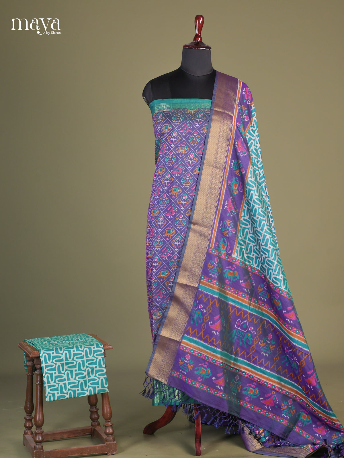 semi patola salwar - MEG14176