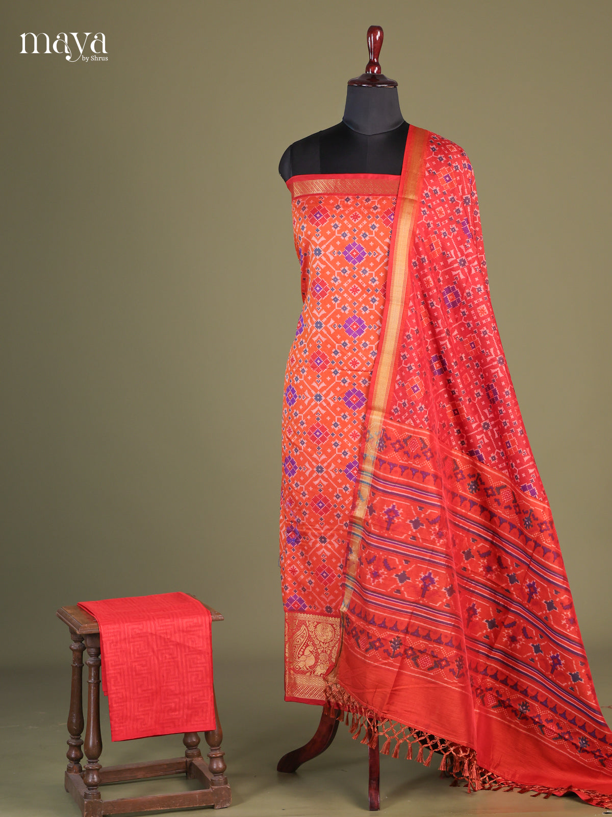 semi patola salwar - MEG14177