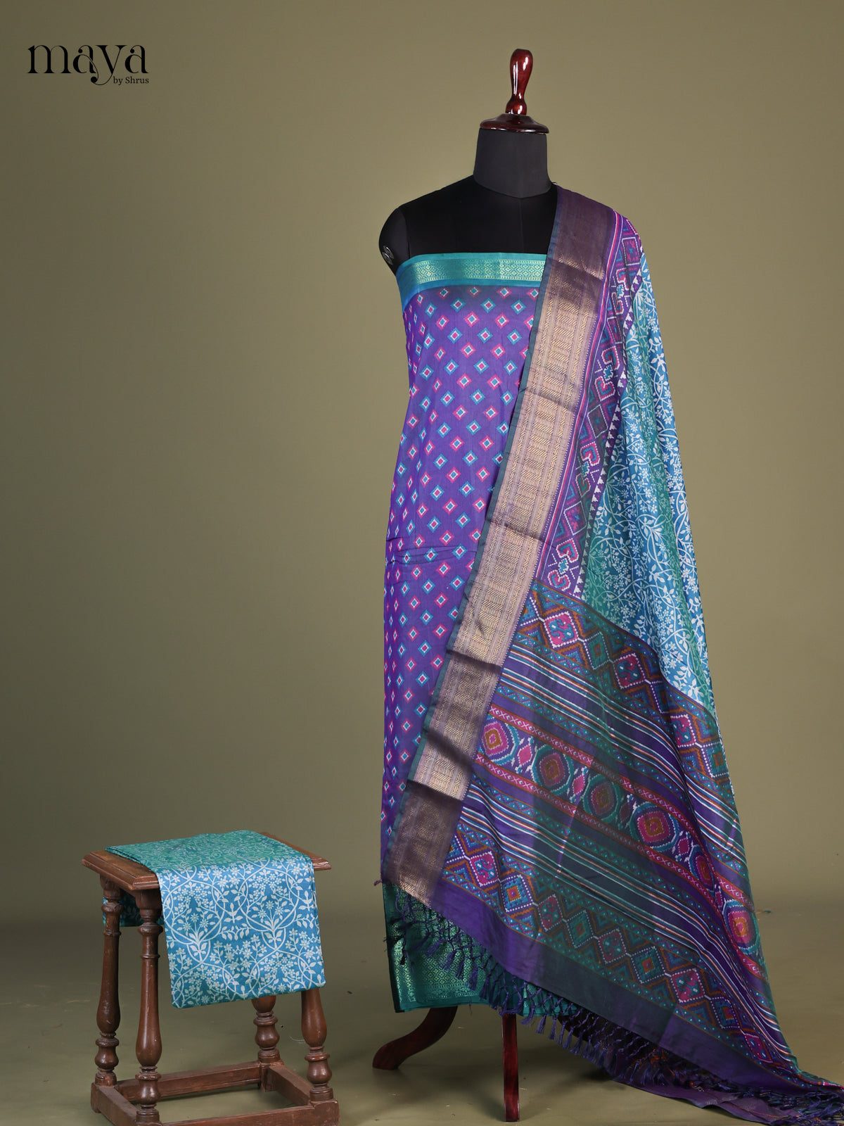 semi patola salwar - MEG14181