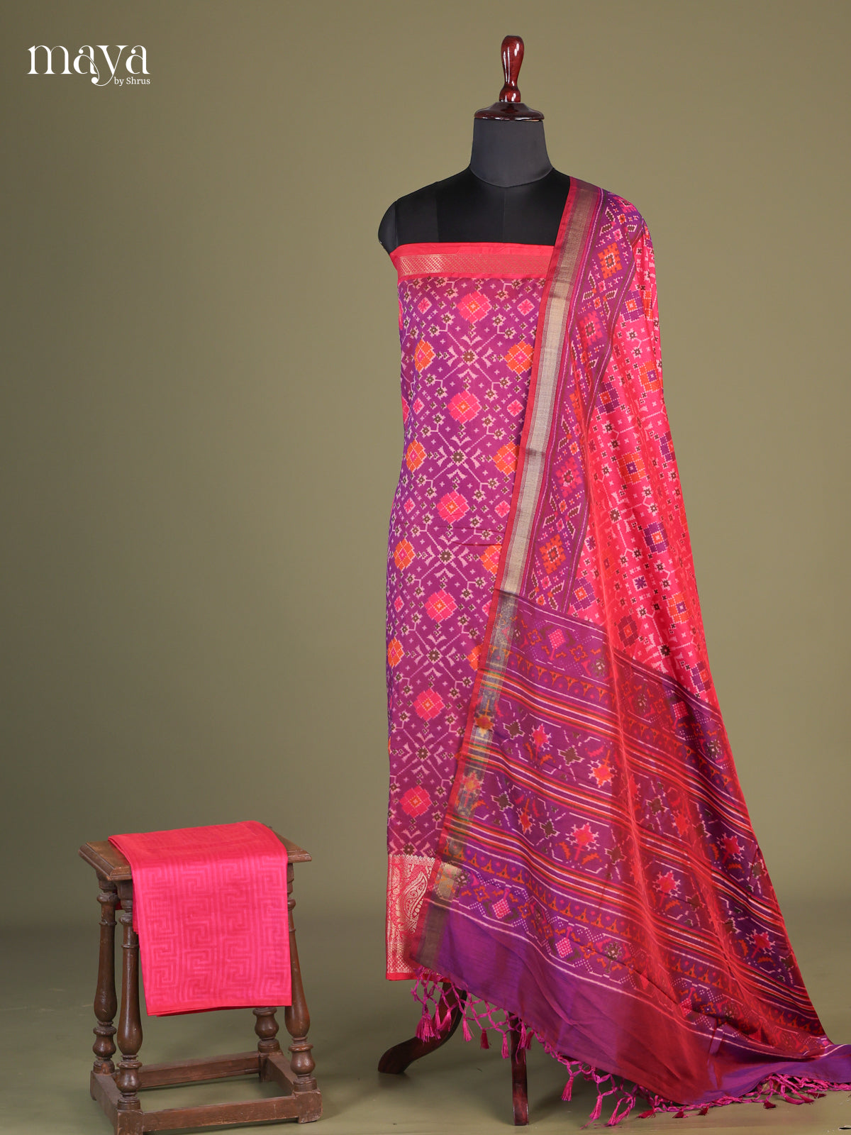 semi patola salwar - MEG14195