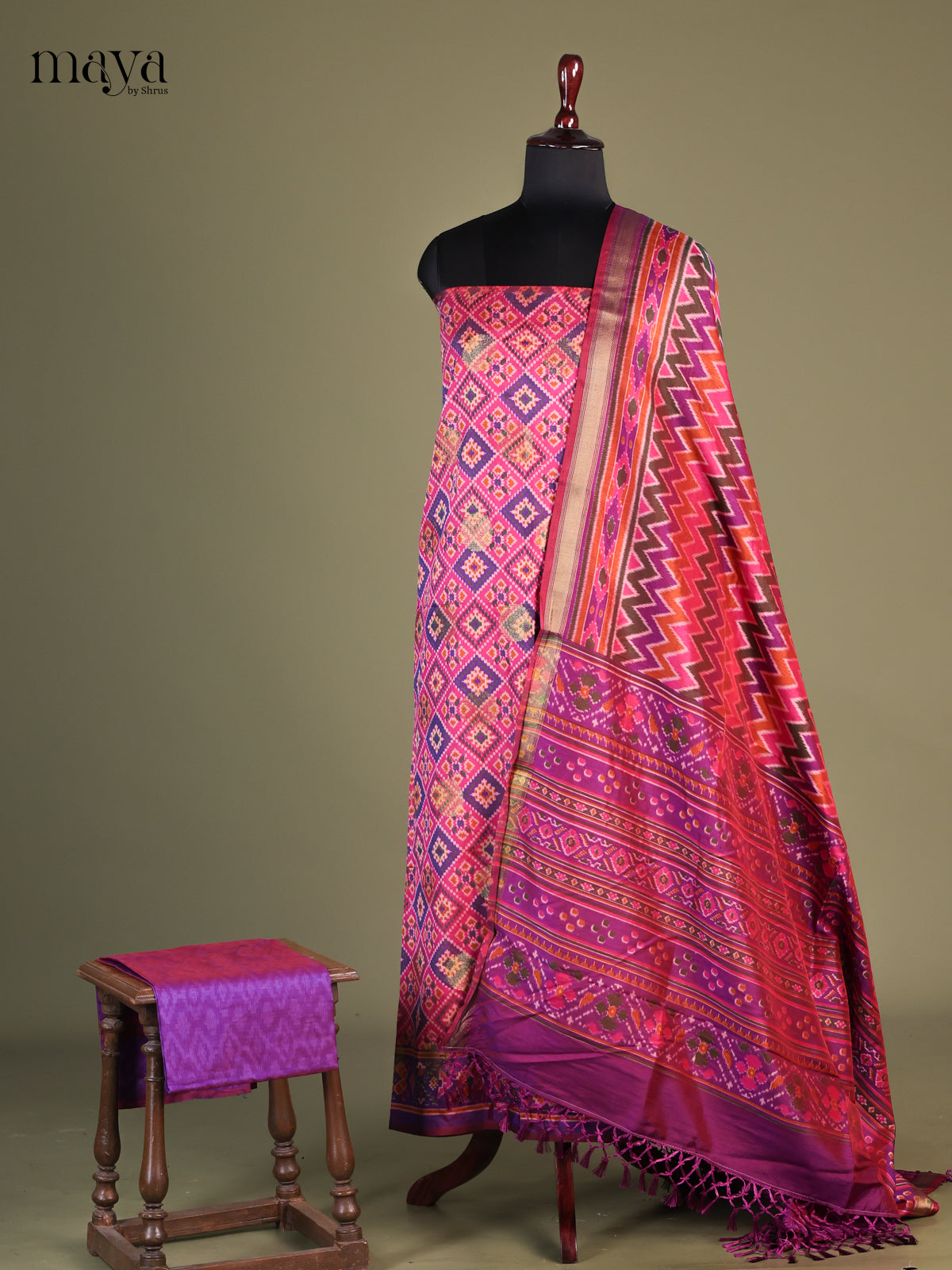 semi patola salwar - MEG14249
