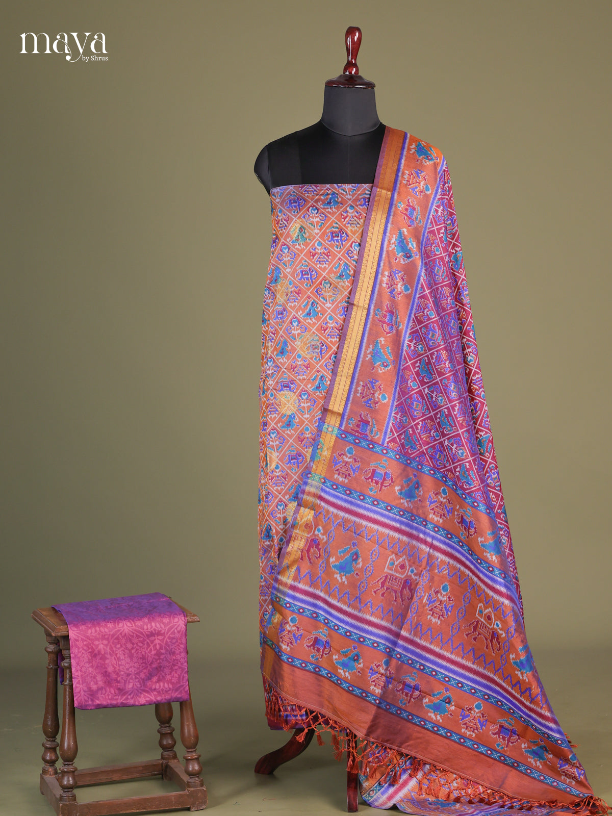 semi patola salwar - MEG14257