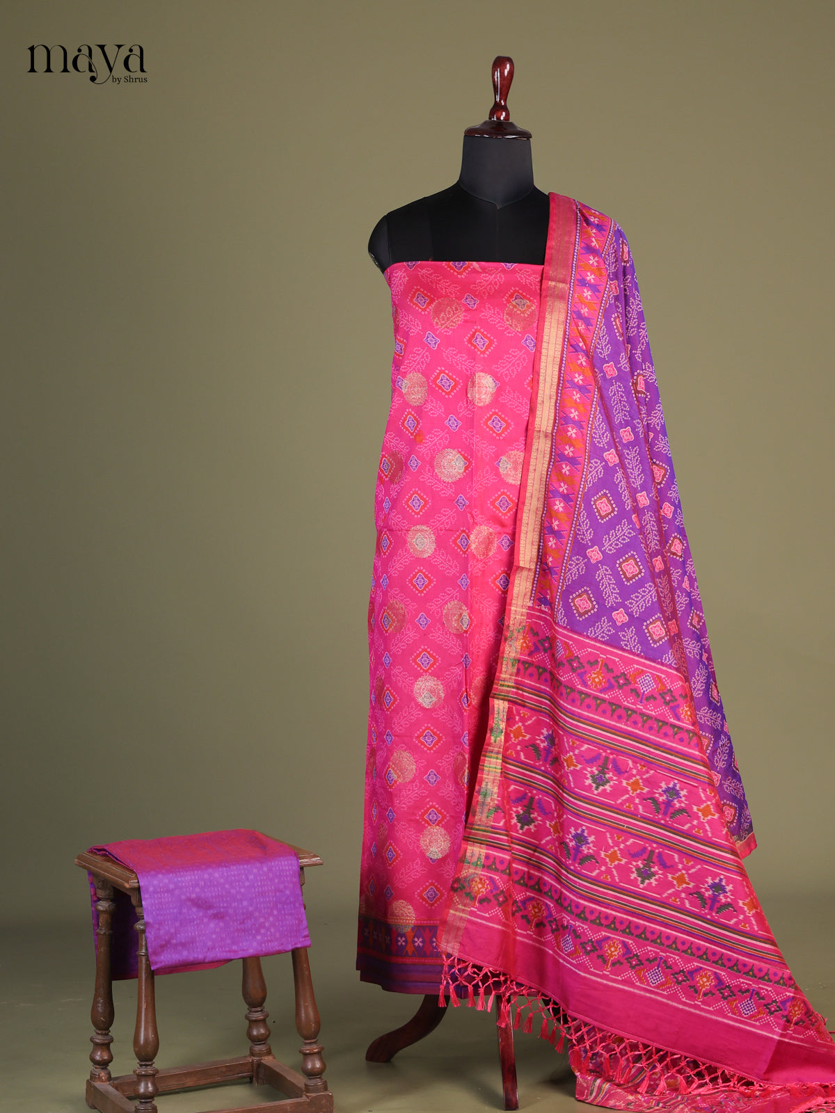 semi patola salwar - MEG14274