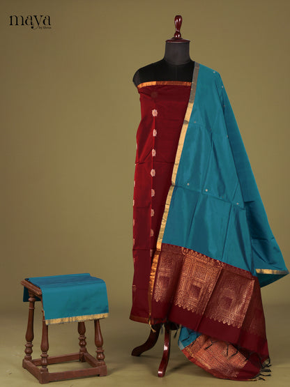 semi softsilk salwar - MEG18004