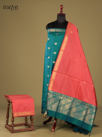 semi softsilk salwar - MEG18009