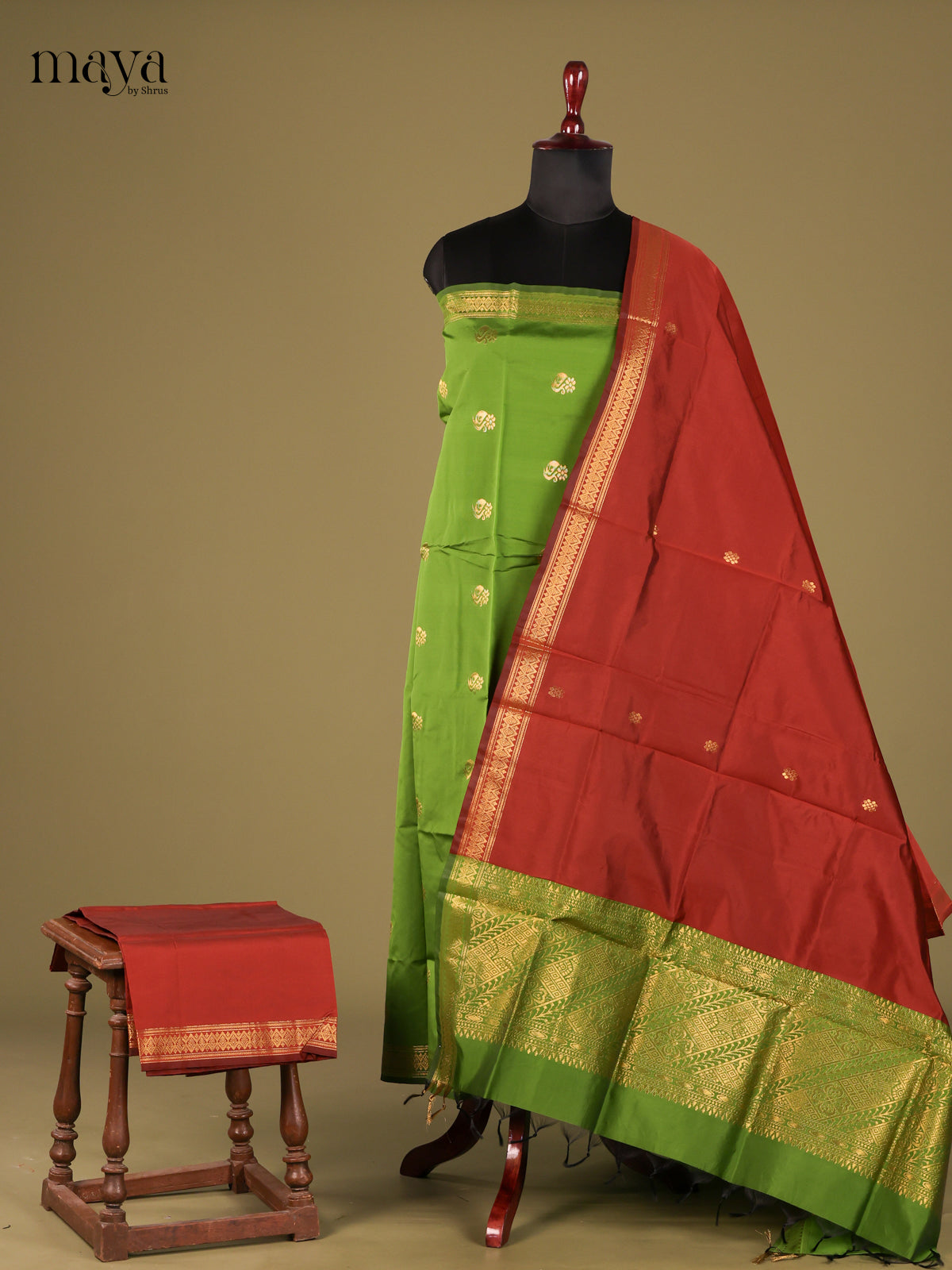 semi softsilk salwar - MEG18017