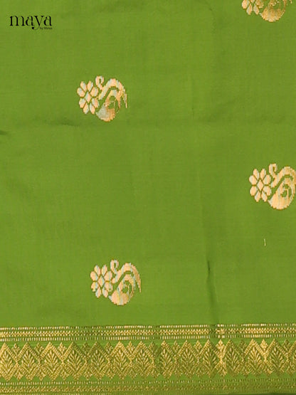 semi softsilk salwar - MEG18017