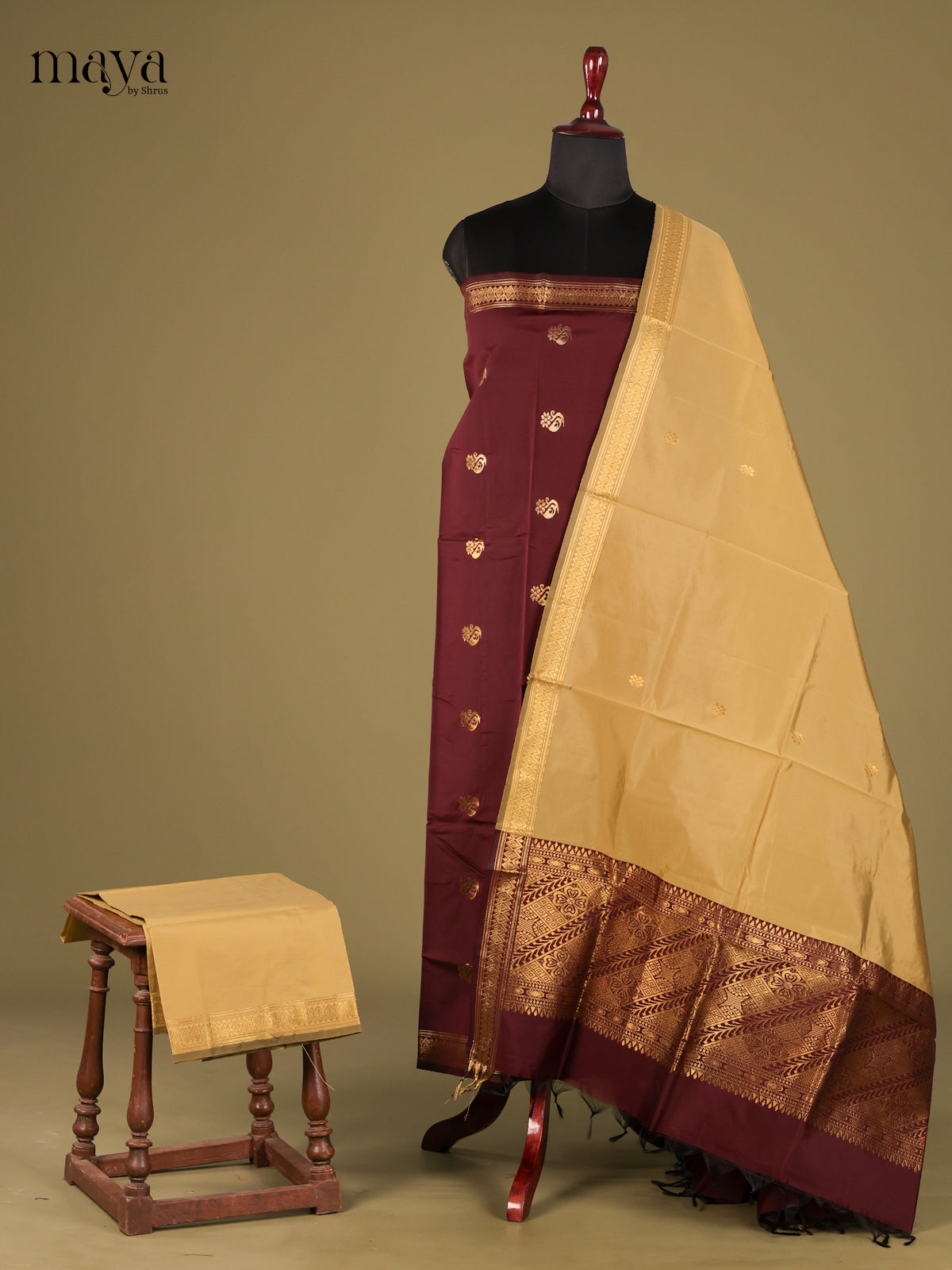 semi softsilk salwar - MEG18020