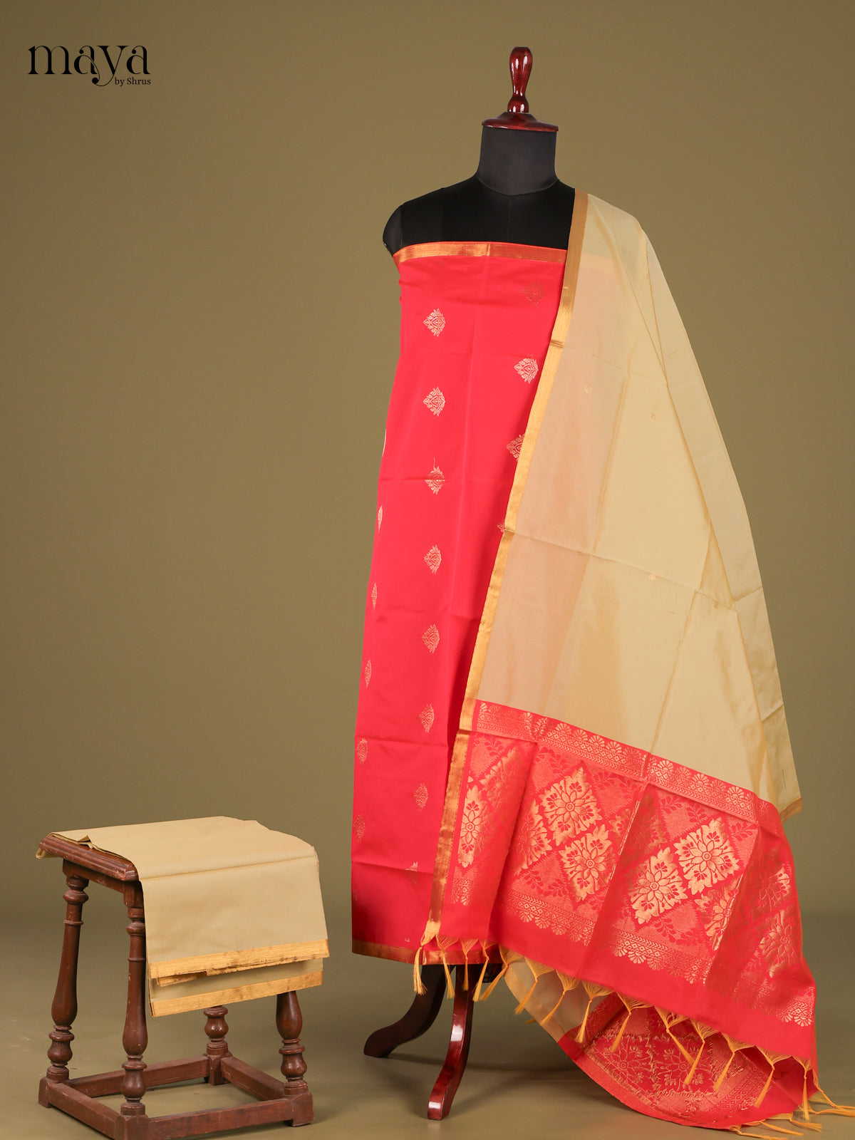 semi softsilk salwar - MEG18029