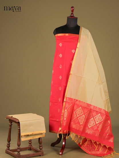 semi softsilk salwar - MEG18029