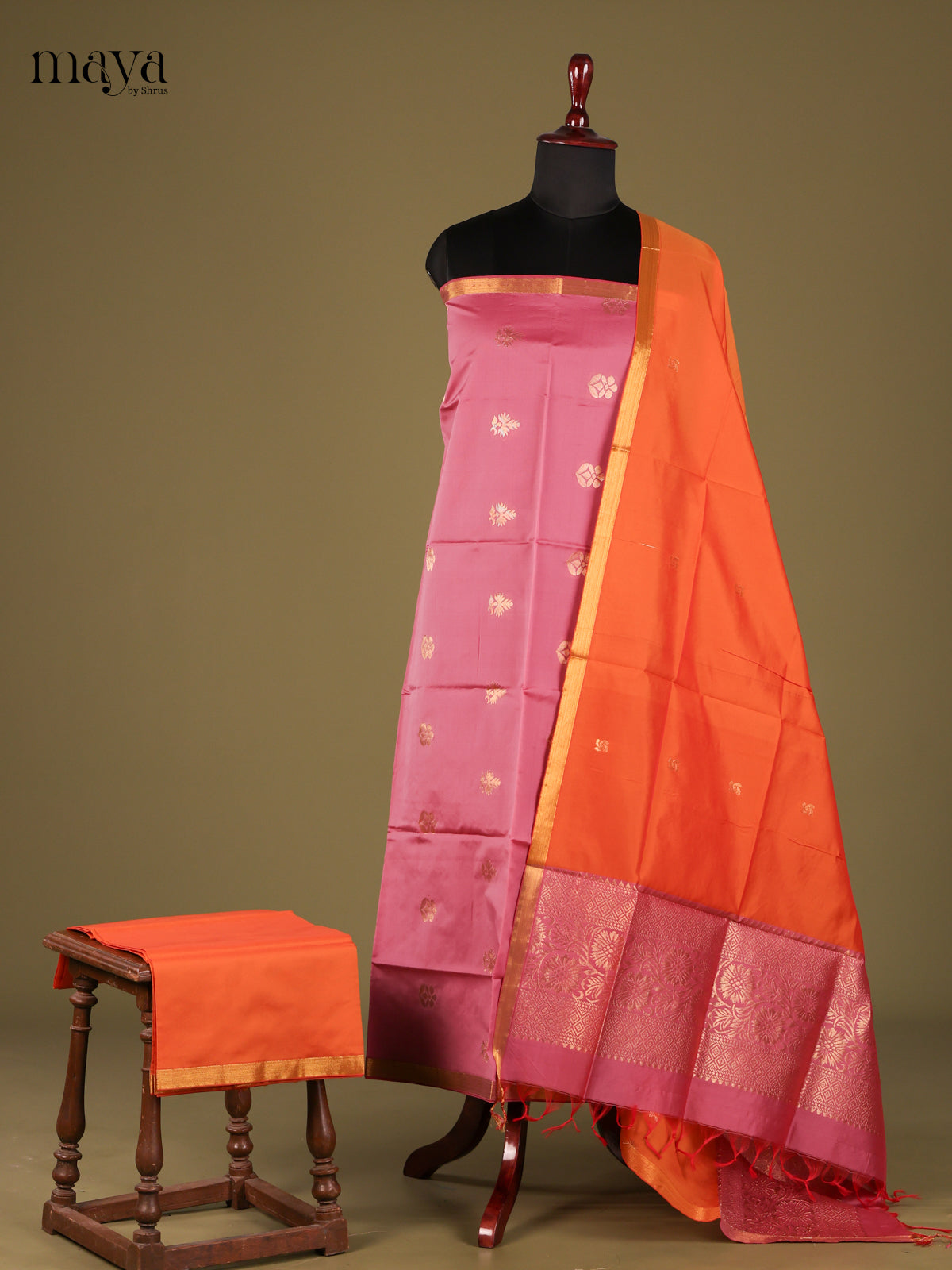 semi softsilk salwar - MEG18034