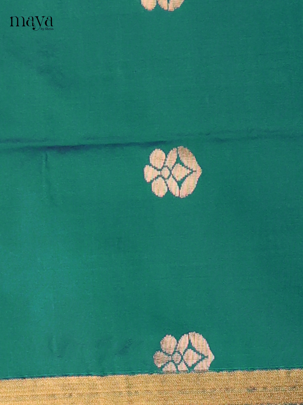 Pretty Green Semi softsilk salwar  Unstitch with Orange Dupatta