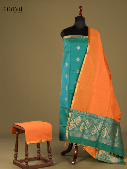 semi softsilk salwar - MEG18041