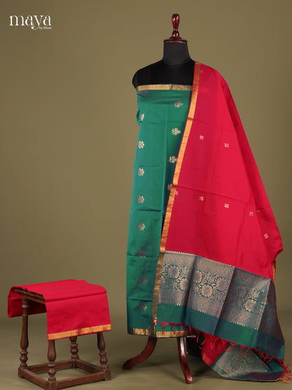 semi softsilk salwar - MEG18043