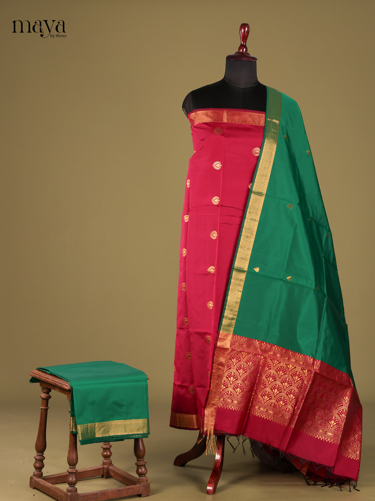 semi softsilk salwar - MEG18051
