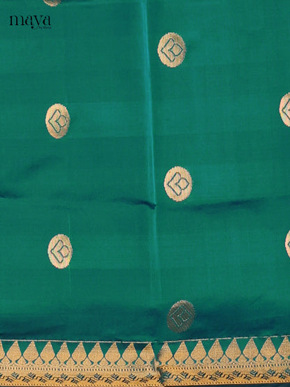 semi softsilk salwar - MEG18053