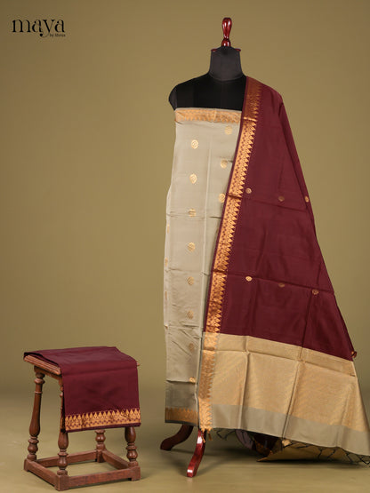 semi softsilk salwar - MEG18060