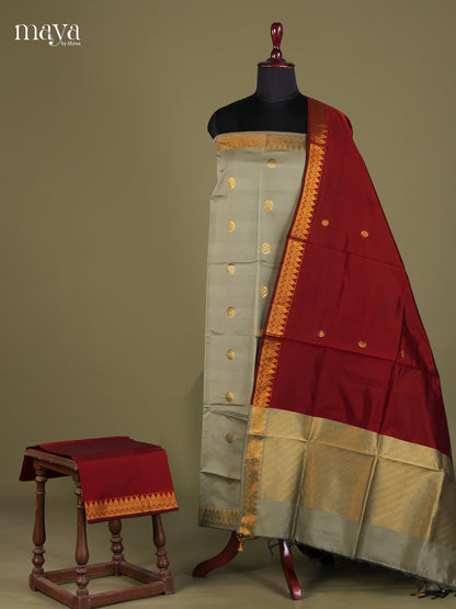 semi softsilk salwar - MEG18062