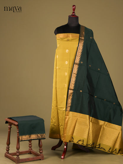 semi softsilk salwar - MEG18066