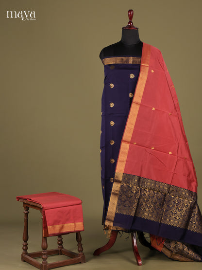 semi softsilk salwar - MEG18067