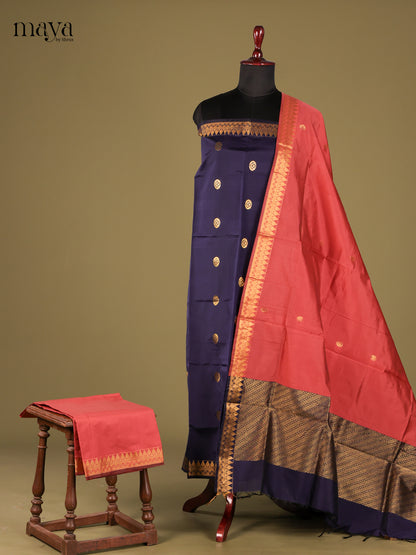 semi softsilk salwar - MEG18069