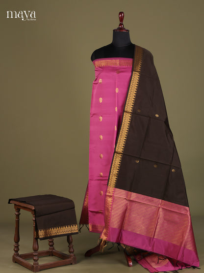 semi softsilk salwar - MEG18082