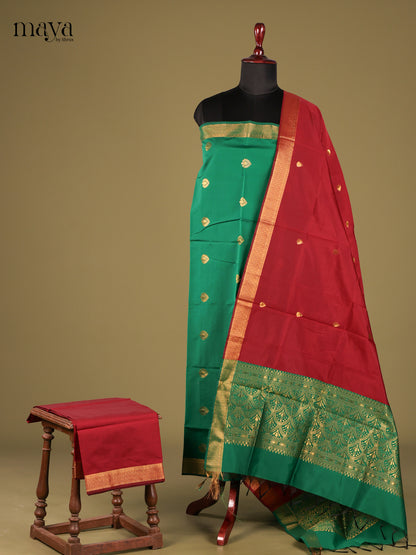 semi softsilk salwar - MEG18083