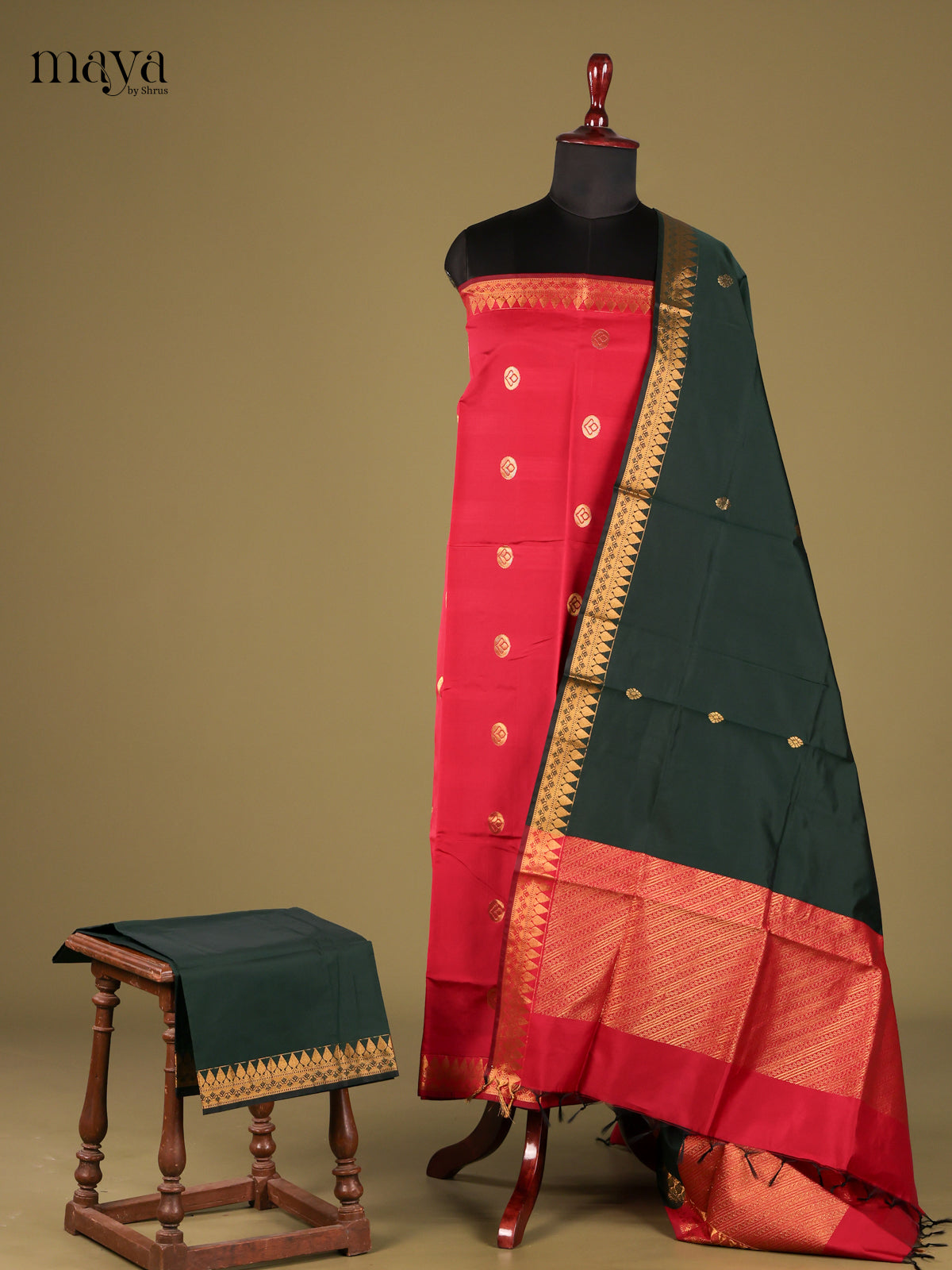 semi softsilk salwar - MEG18085
