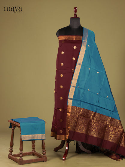 semi softsilk salwar - MEG18087