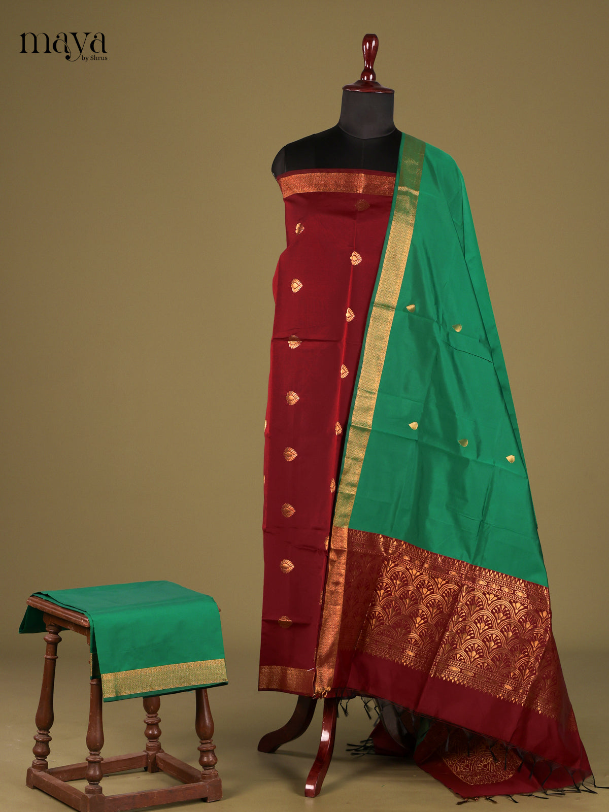 semi softsilk salwar - MEG18088