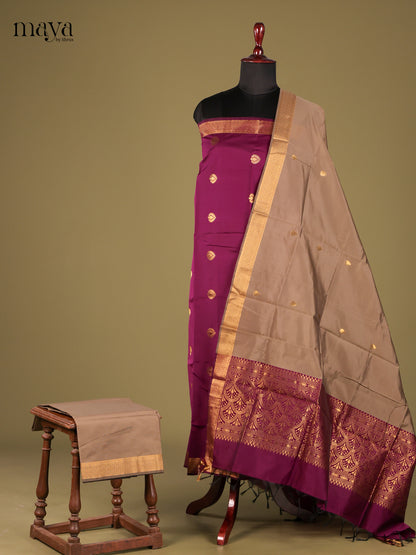 semi softsilk salwar - MEG18091