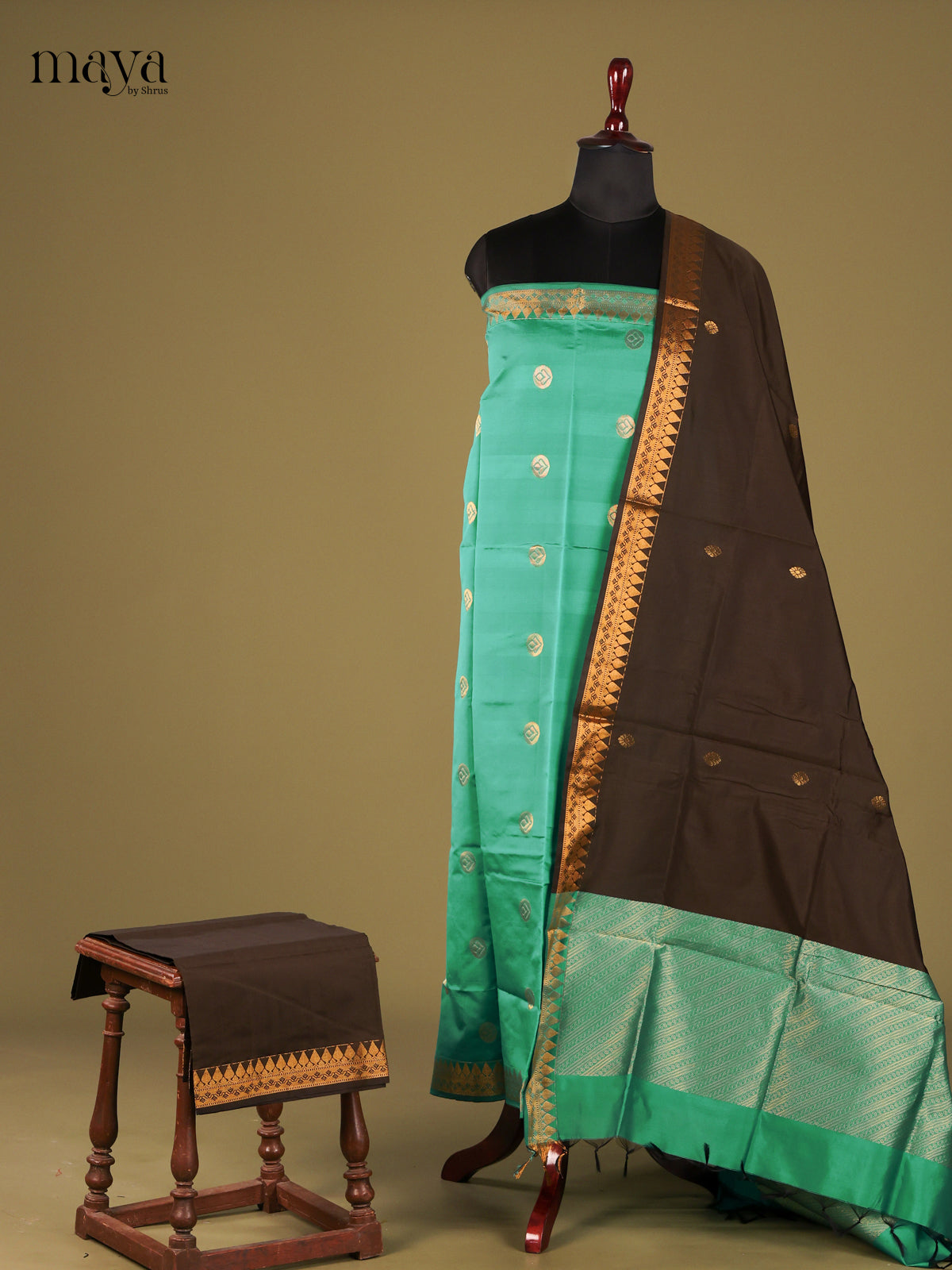 semi softsilk salwar - MEG18092