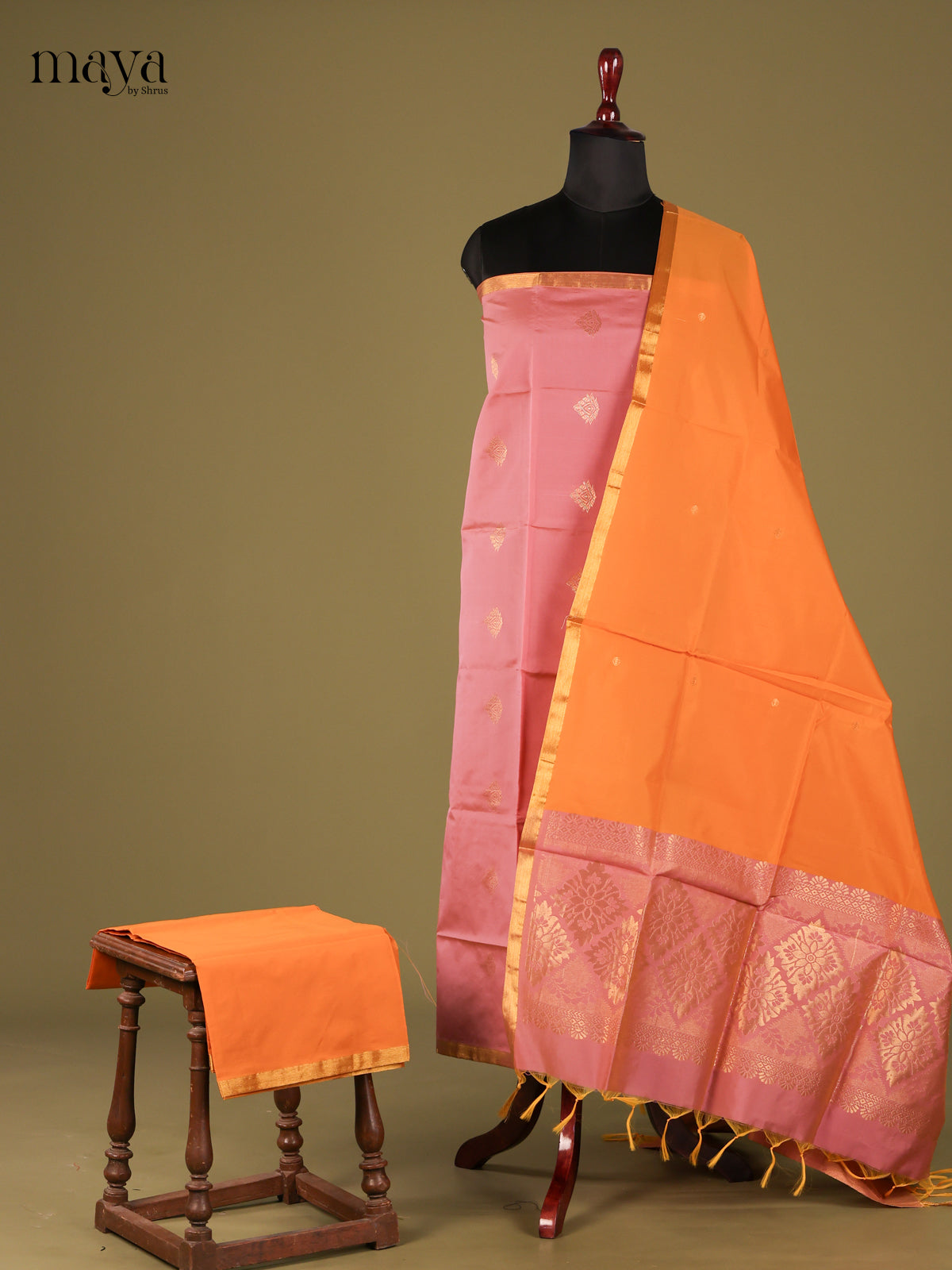 semi softsilk salwar - MEG18093