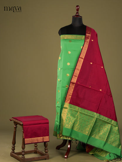 semi softsilk salwar - MEG18094