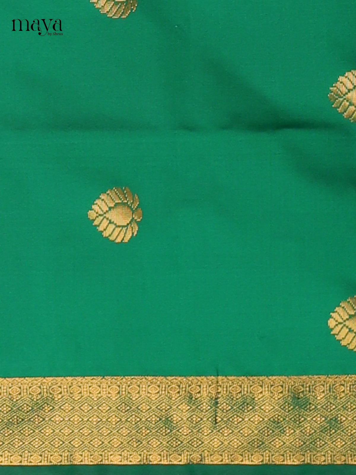 Classy Green semi softsilk salwar unstitch with Red Dupatta