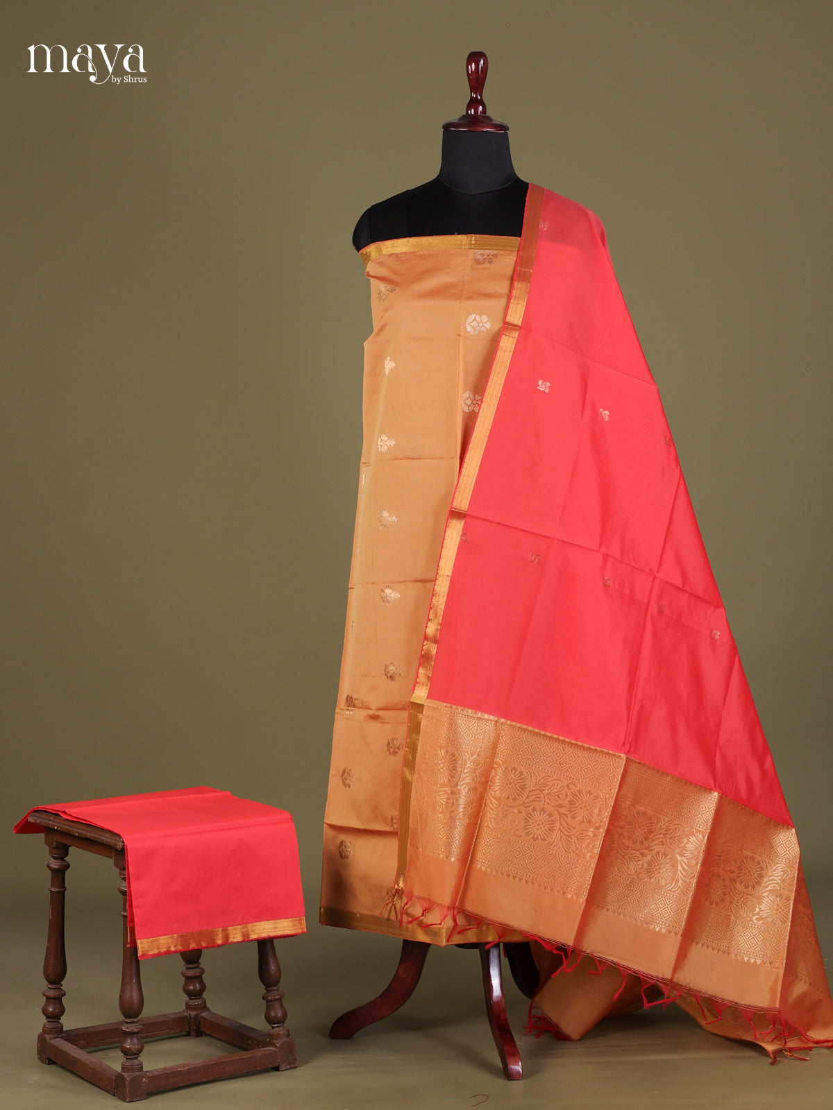 semi softsilk salwar - MEG18103