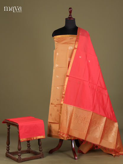 semi softsilk salwar - MEG18103