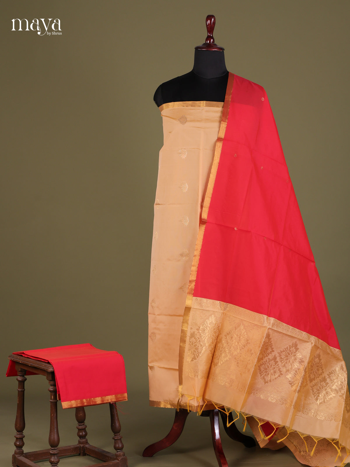 semi softsilk salwar - MEG18105