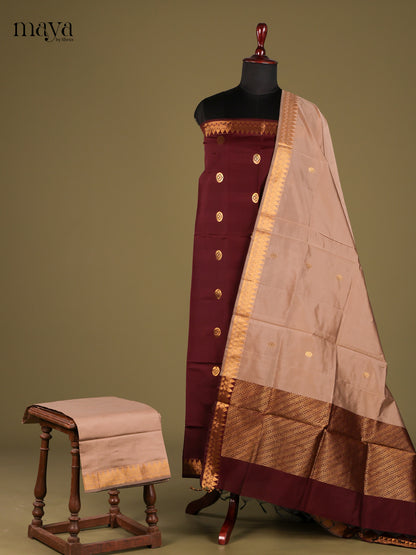 semi softsilk salwar - MEG18106