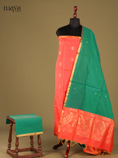 semi softsilk salwar - MEG18107