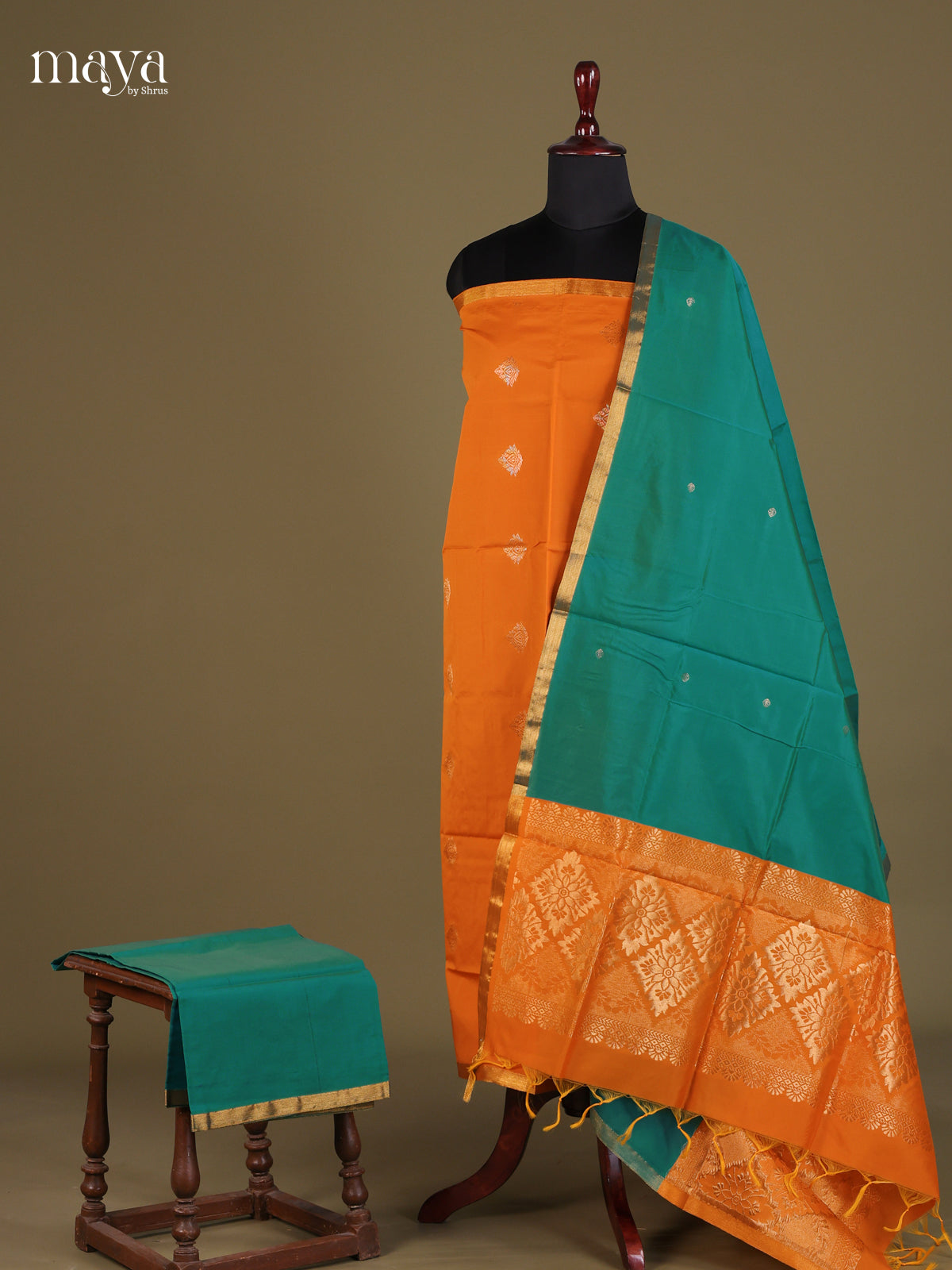 semi softsilk salwar - MEG18108