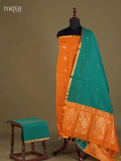 semi softsilk salwar - MEG18108