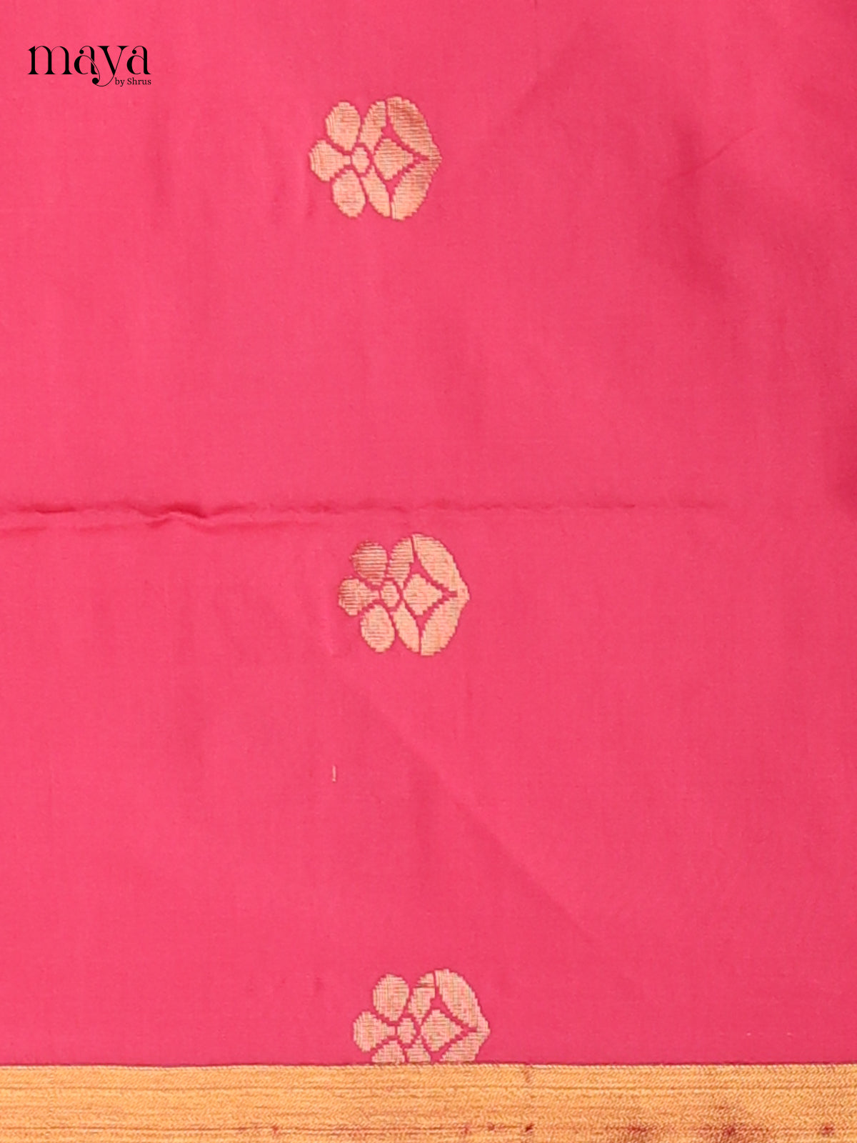 Pretty Pink semi softsilk salwar unstitch with Dark Mustard dupatta