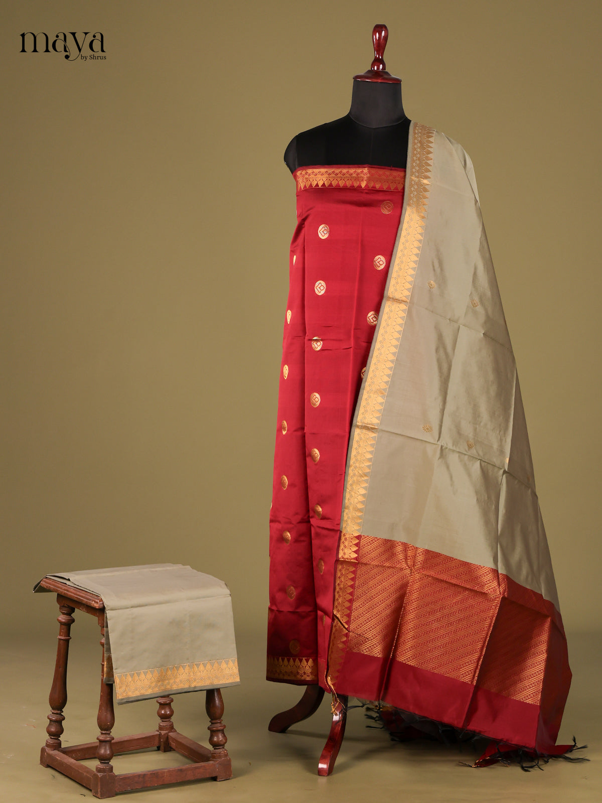 semi softsilk salwar - MEG18110