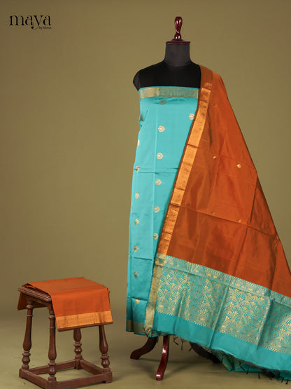 semi softsilk salwar - MEG18117