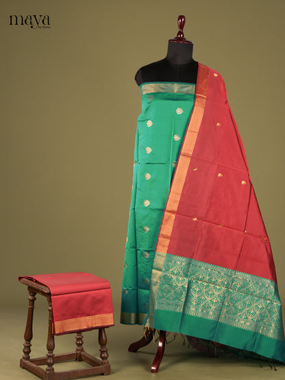 semi softsilk salwar - MEG18118