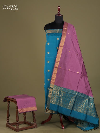 semi softsilk salwar - MEG18120