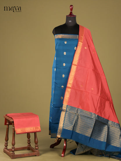 semi softsilk salwar - MEG18121