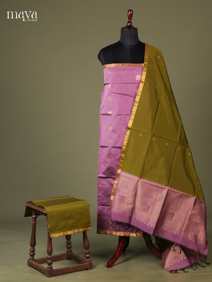 semi softsilk salwar - MEG18124