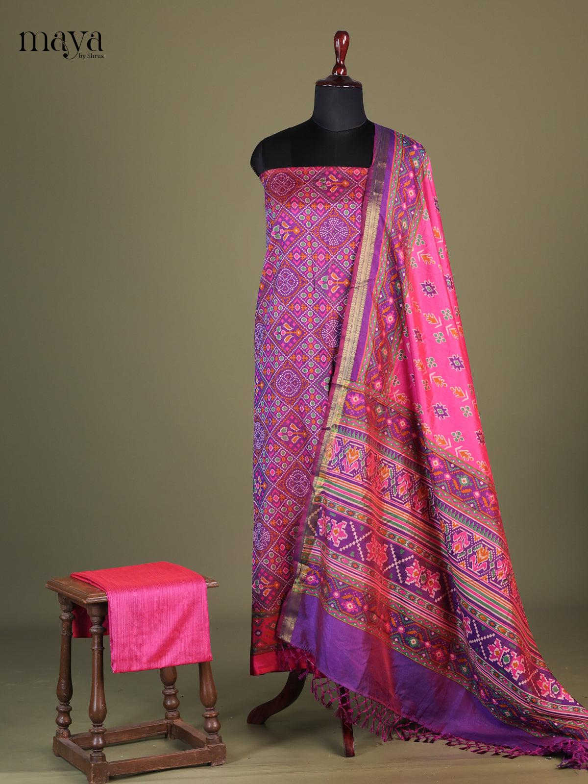 semi patola salwar - MEG23019